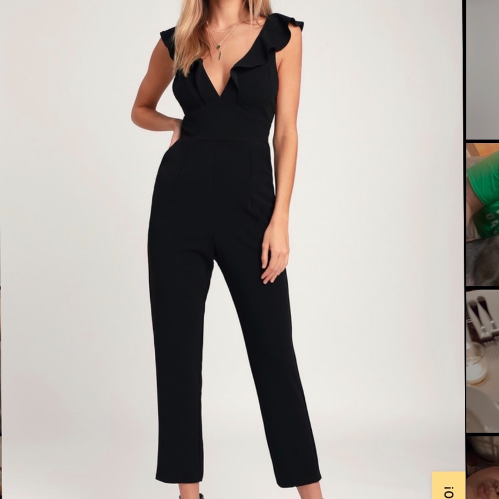Black jumpsuit